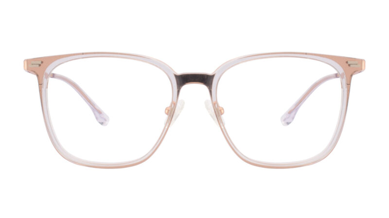 Armazon de moda en acetato con titanio