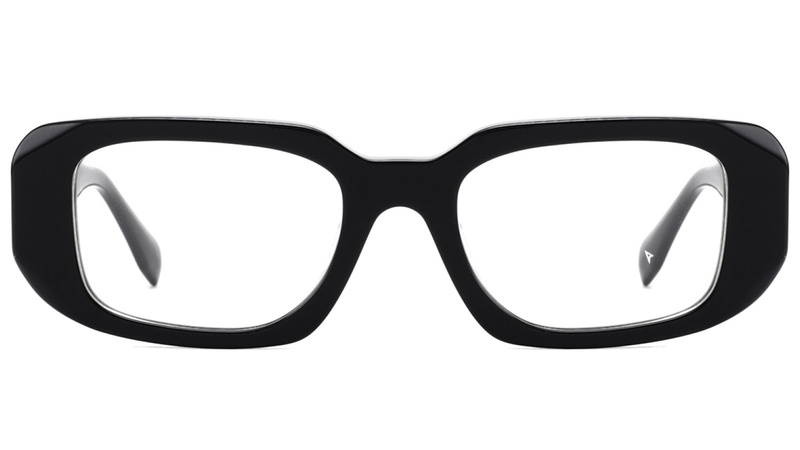 Armazon de acetato negro para mujer