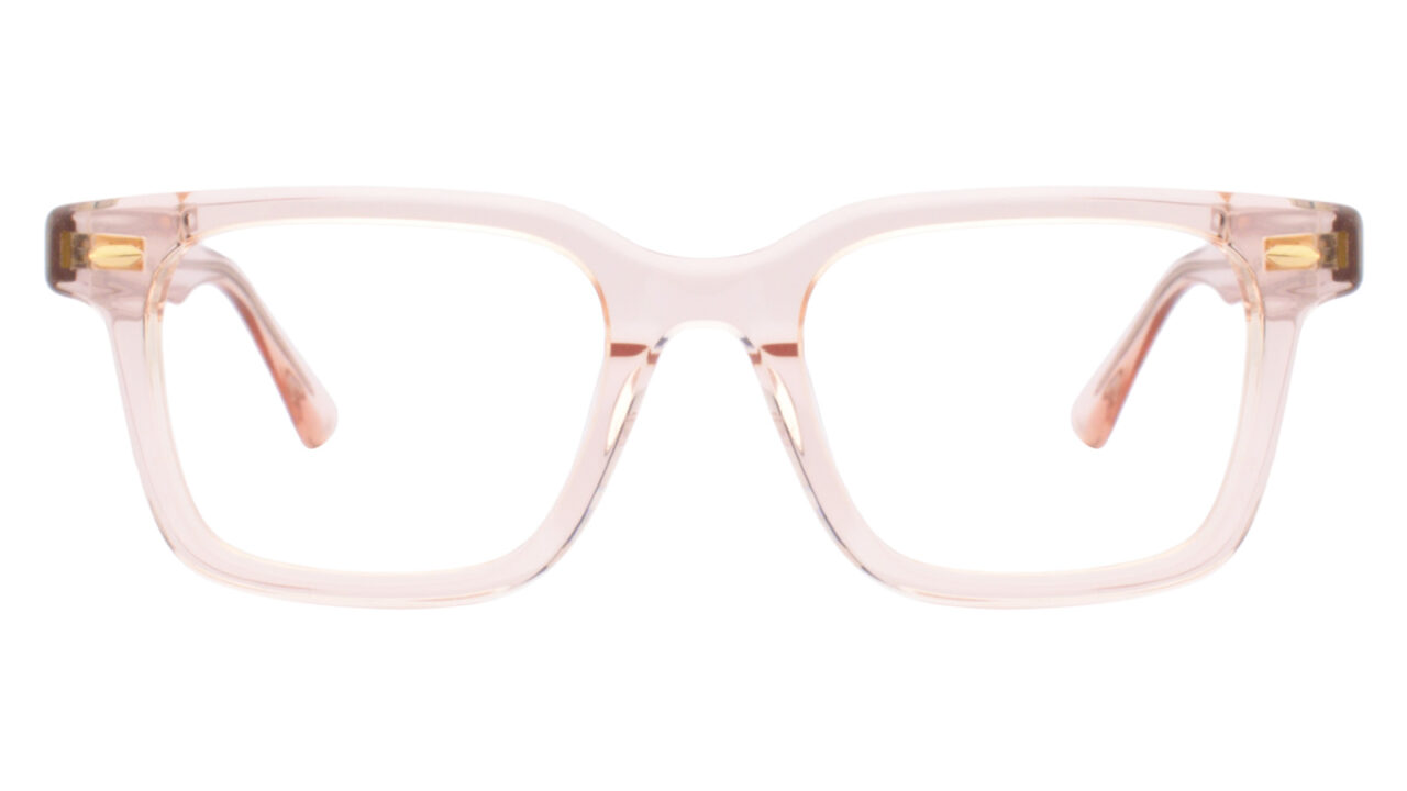 Armazón de moda semitransparente