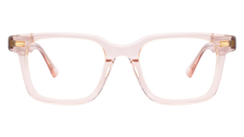 Armazón de moda semitransparente