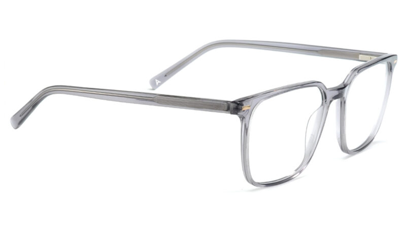 Armazón acetato gris traslúcido