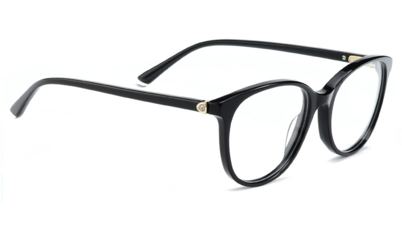 Armazón de mujer redondo en color negro