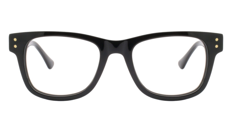 Armazón de acetato grueso color negro