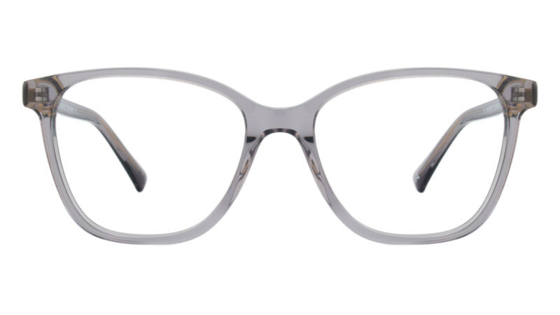 Armazón para mujer gris traslúcido