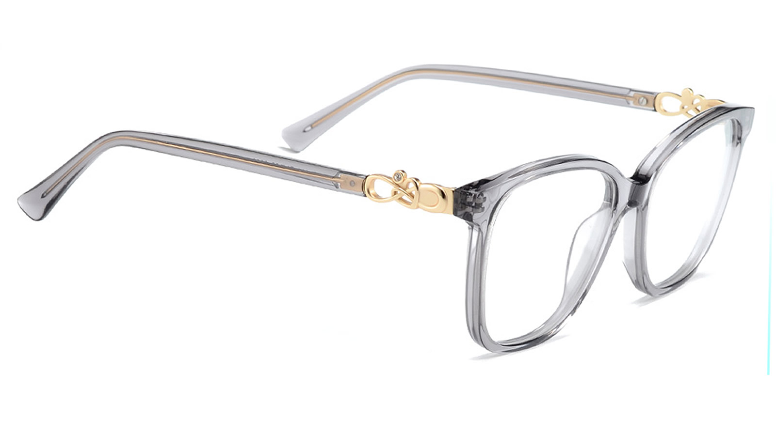 A2920c3-02 Armazón de mujer gris traslúcido