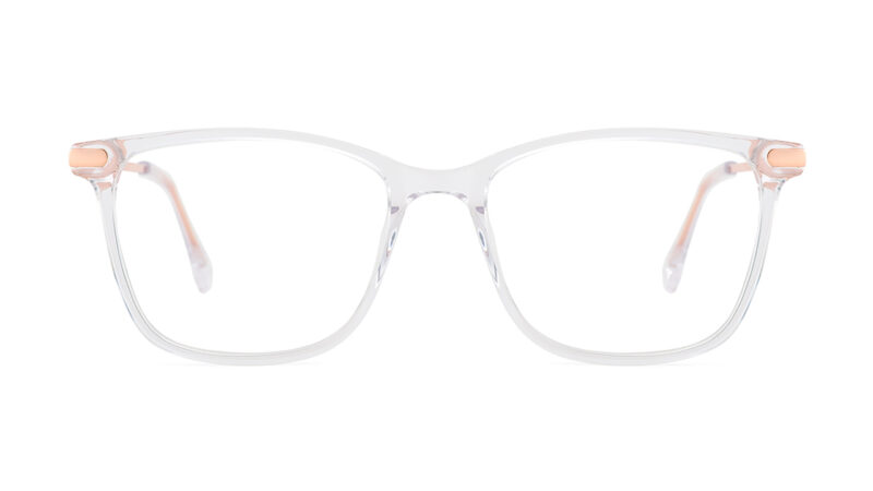 Lentes transparente de moda unisex