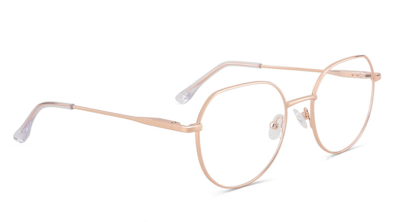 Armazon semi redondo unisex en dorado