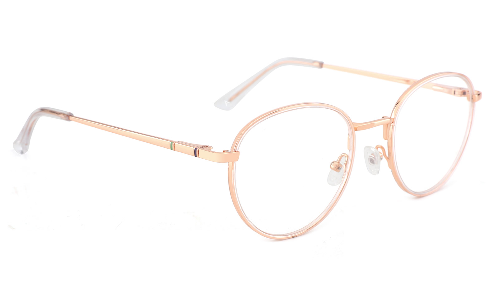 AE5174c4-02 Armazon redondo unisex con inserto de acetato