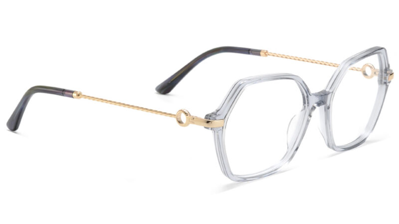 Armazon de acetato traslucido para mujer