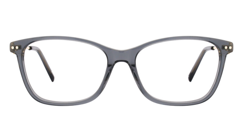 Armazón para mujer gris traslúcido