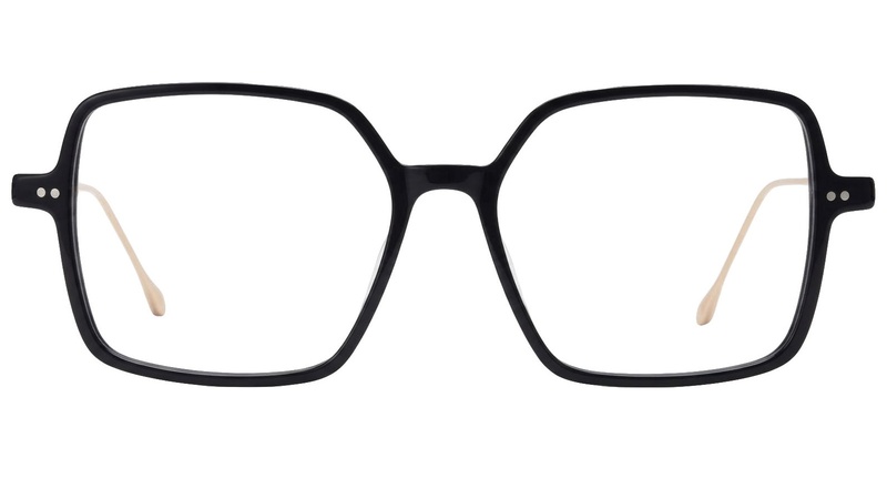 Armazon de acetato con varilla de metal para mujer