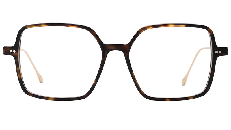 Armazon de acetato con varilla de metal para mujer