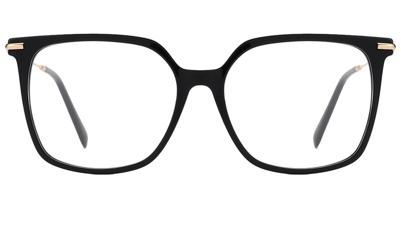Armazon de acetato con varilla de metal para mujer