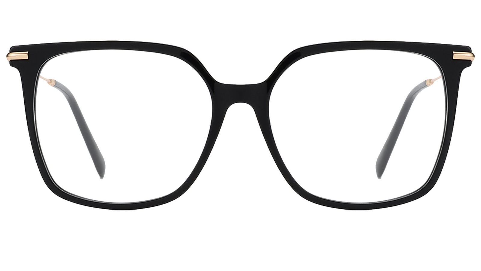 AE6318c1-01 Armazon de acetato con varilla de metal para mujer