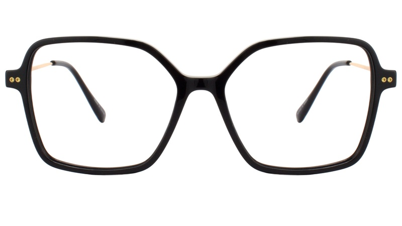 Armazon de acetato con varilla de metal para mujer