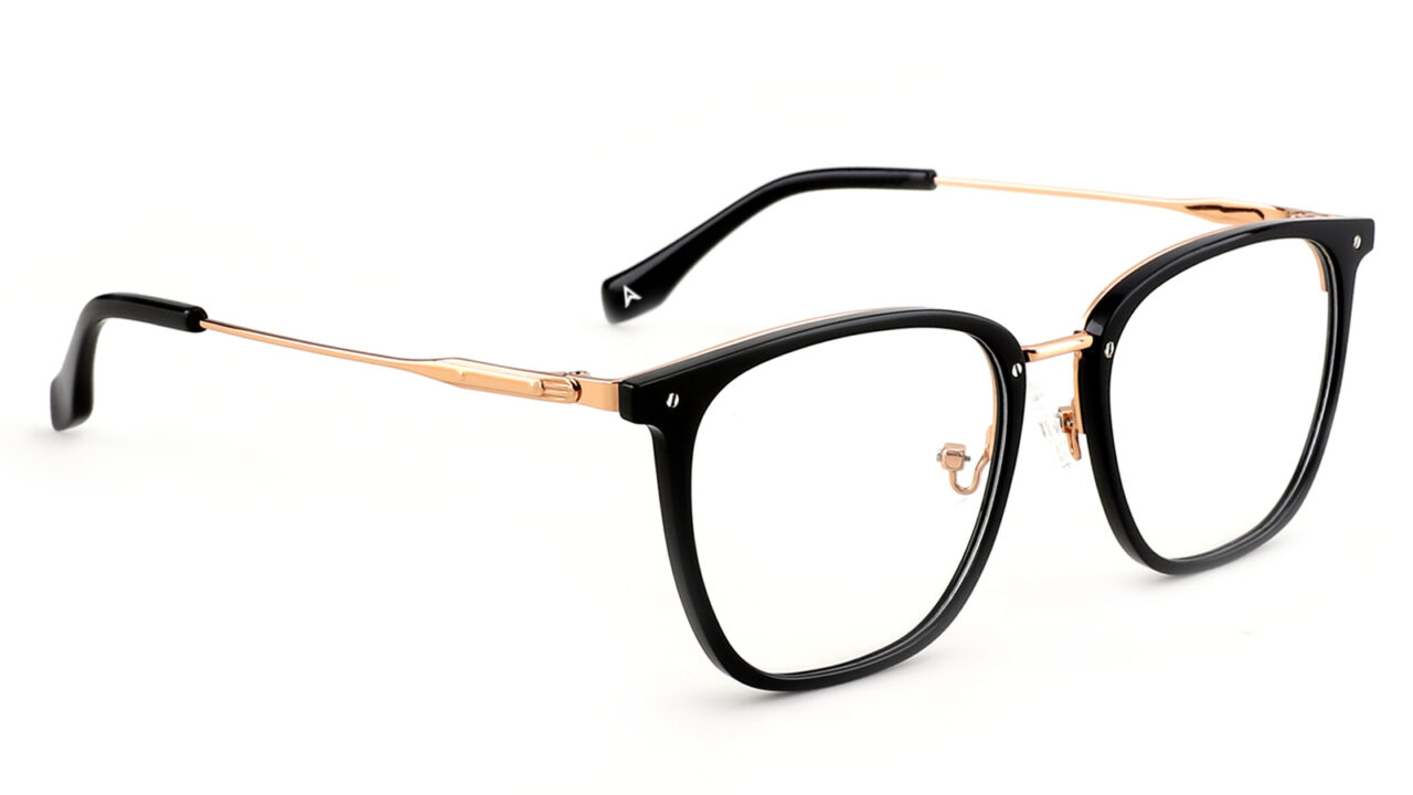 Armazon de moda acetato con titanio