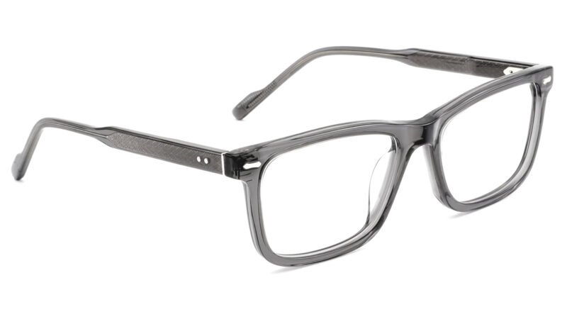 Armazon de acetato gris unisex
