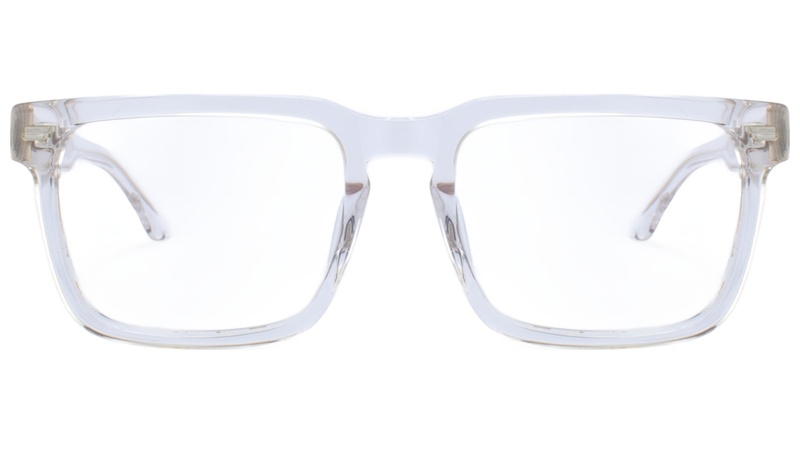 Armazon de acetato transparente