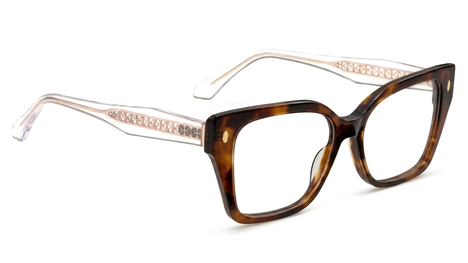CO7820c2-02 Armazon de acetato con frente carey