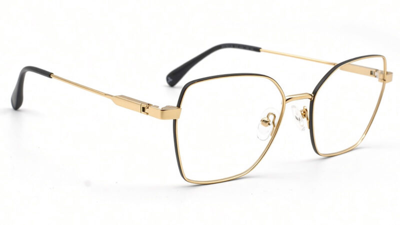 Armazon de metal dorado para mujer