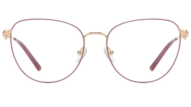 Armazon de metal con detalle tinto para mujer