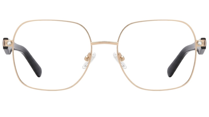 Armazon de metal con varilla de acetato para mujer