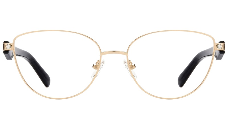 Armazon de metal con varilla de acetato para mujer