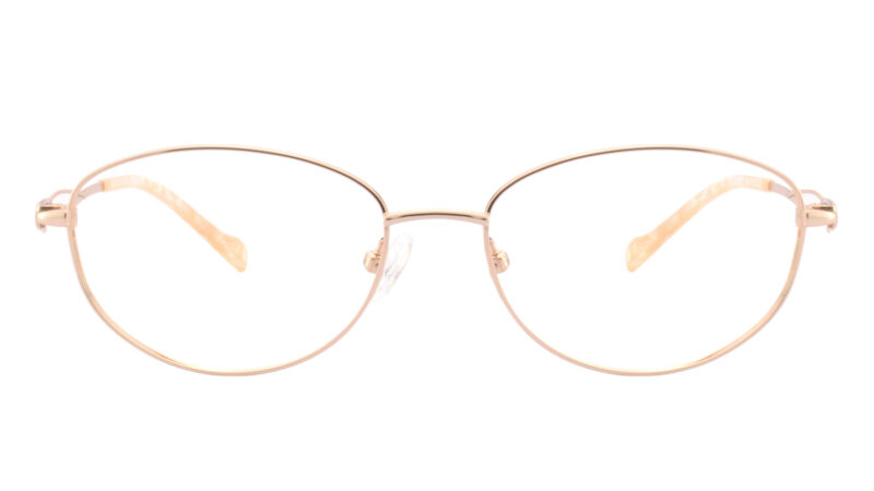 Armazón de Titanio para mujer en color dorado