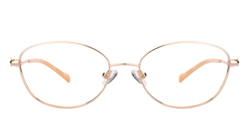 Armazon de mujer en metal dorado