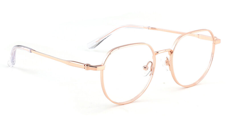 Armazón de Titanio unisex color dorado