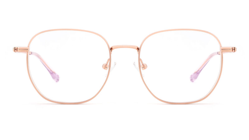 Armazón de Titanio para mujer en color dorado